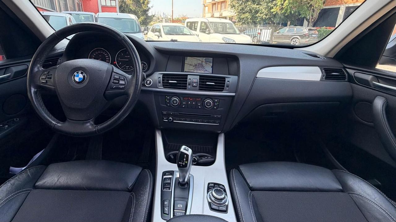 BMW X3 X-DRIVE 20D 2.0 ELETTA 184 CV - FULL LED, P