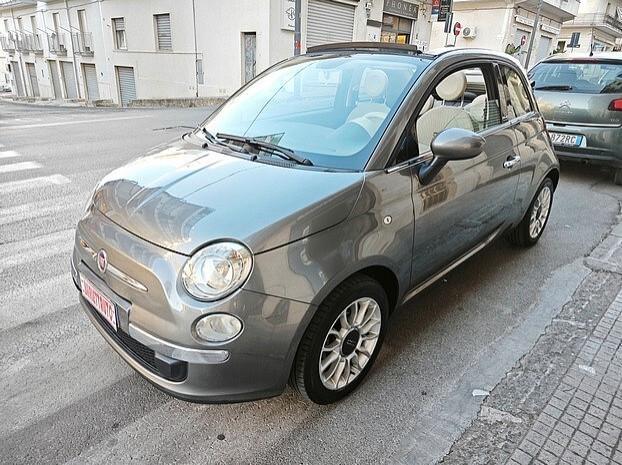 FIAT 500 Cabrio 1.2 Benzina *PELLE* - 2013