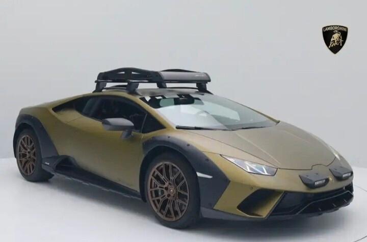 Lamborghini Huracan SPETTACOLARE Sterrato my 24 verde gea garanzia ufficiale