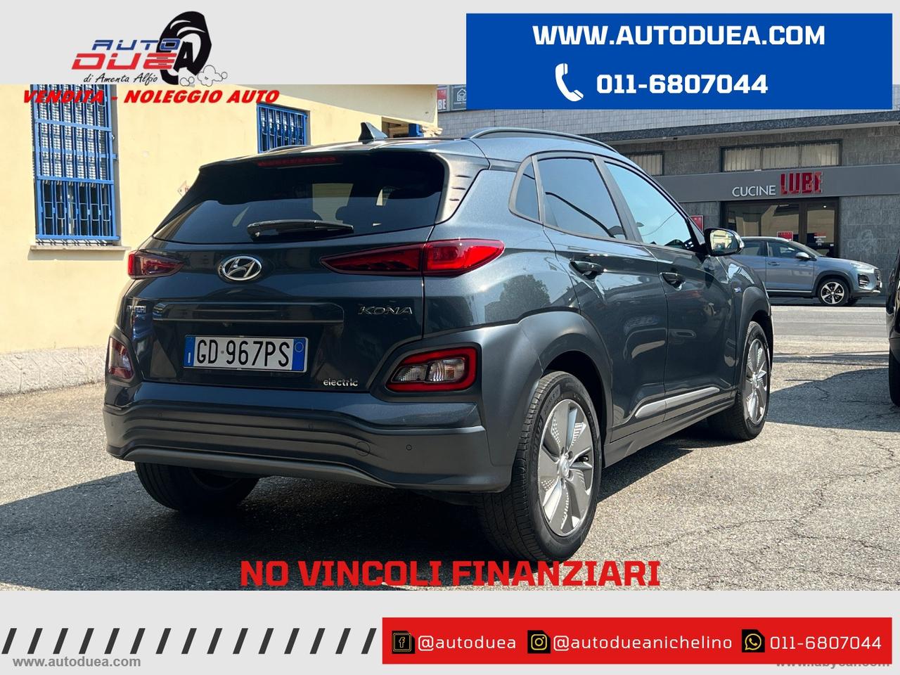 HYUNDAI Kona EV 39 kWh XPrime NO VINCOLI FINANZIARI