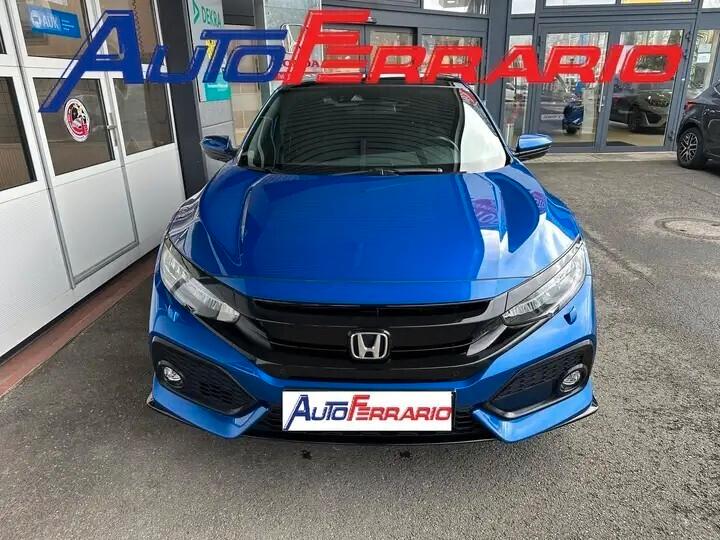 Honda Civic SPORT PLUS TETTO APRIBILE RETROCAMERA SENS PAR DOPPI LINE ASSIST VETRI SCURI 17" PRONTA CONSEGNA