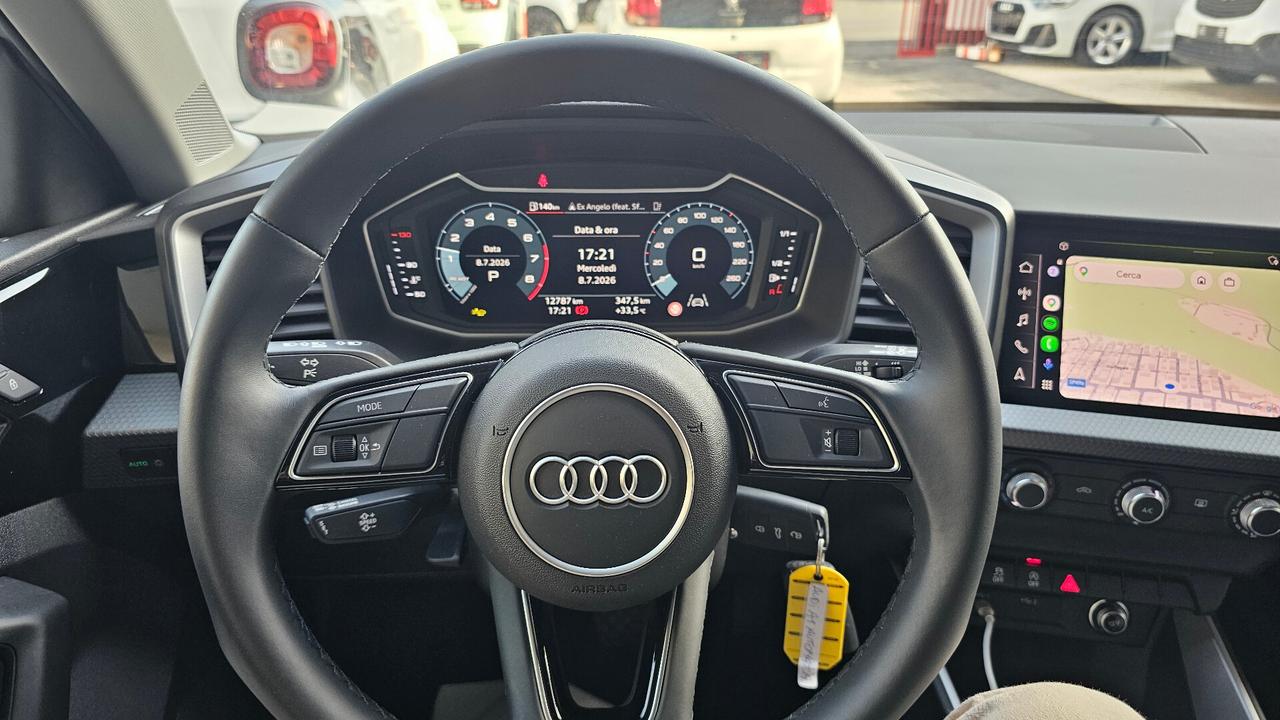 A1 SPB 30 TFSI S tronic Identity Black S-LINE INTERNO ESTERNO LED TAGL UFF GAR AUDI