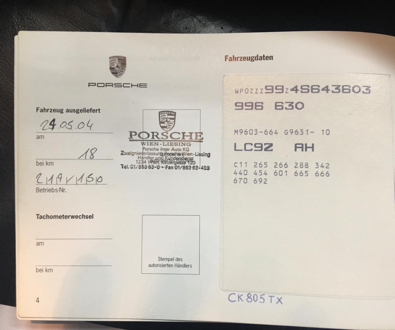 Porsche 911 911- 996 4S, asi , book , perfetta….