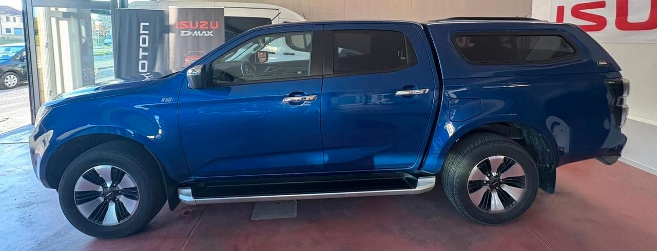 ISUZU D-MAX N60 F 4X4 km 23.870 DOPPIA CABINA AUTOCARRO POSTI 5 CAMBIO AUT.Diesel 1900 CV 163 Garanzia 12 mesi