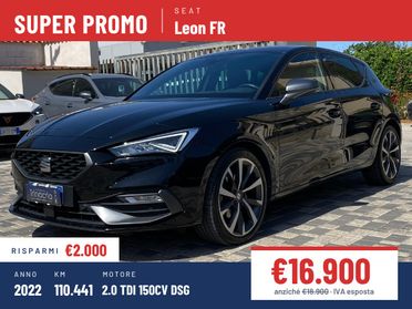 SEAT Leon FR 2.0 TDI 150CV DSG