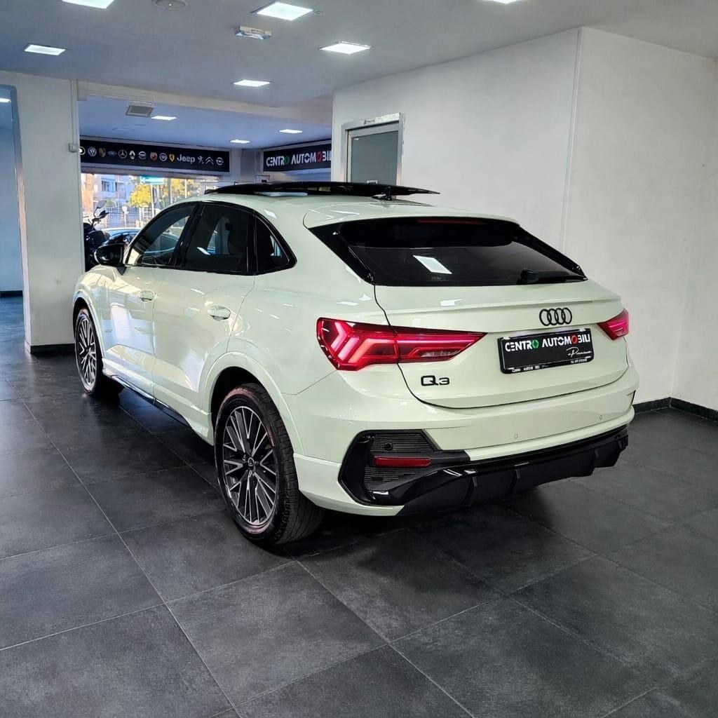 Audi Q3 SPB 35 TDI 150cv S tronic S line Tetto Black Matrix