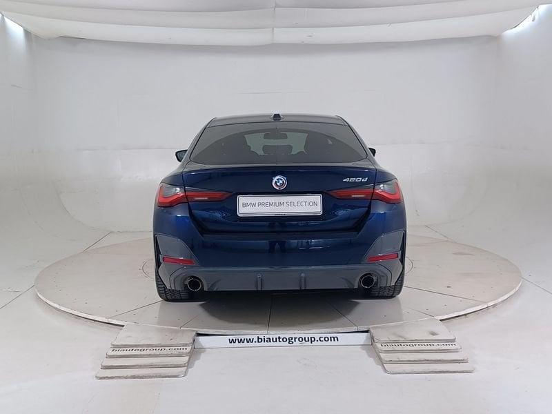 BMW Serie 4 Gran Coupé Serie 4 G26 2021 Gran Coupe 420d Gran Coupe mhev 48V Msport auto