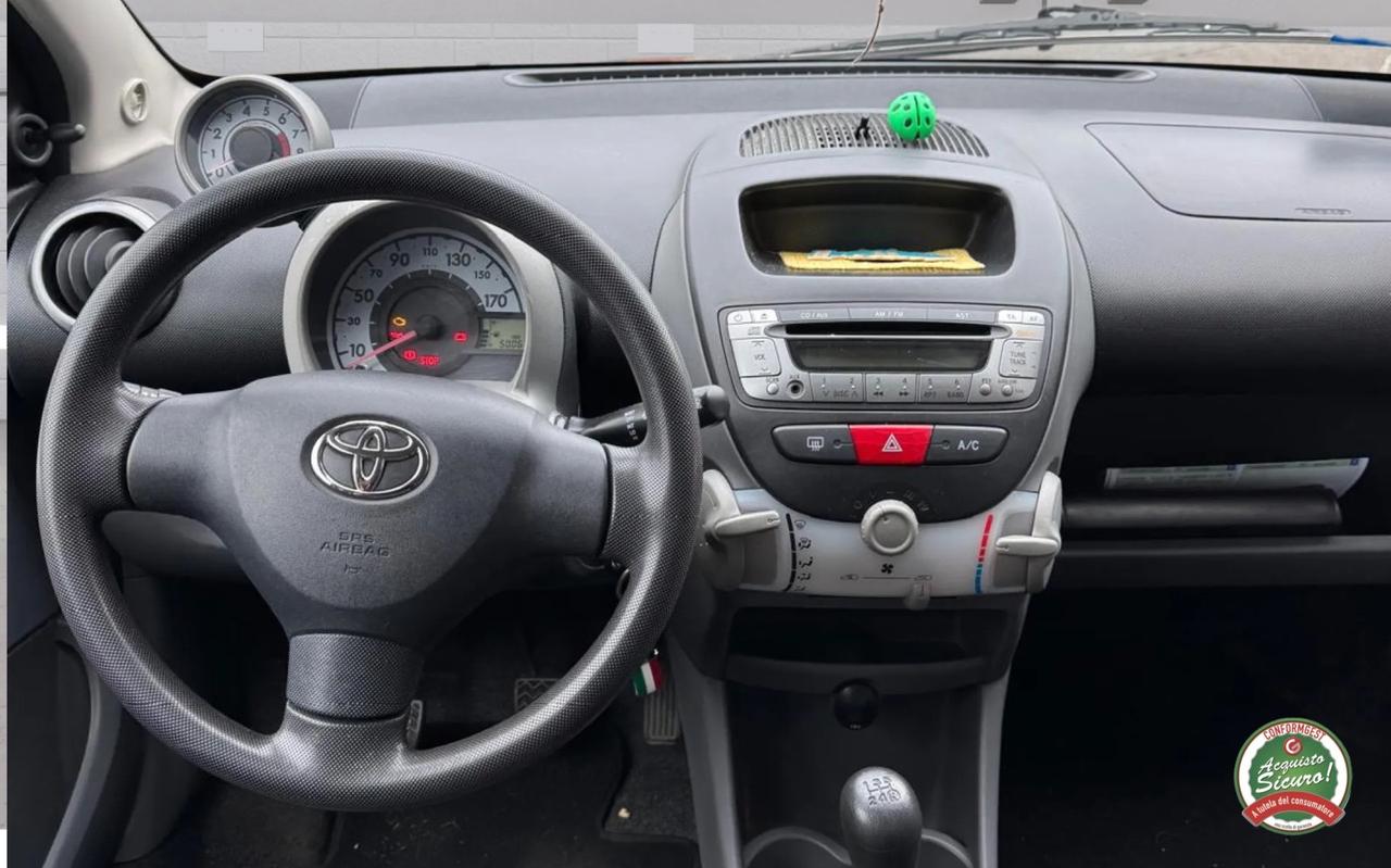 Toyota Aygo 1.0 12V VVT-i 5 porte Now
