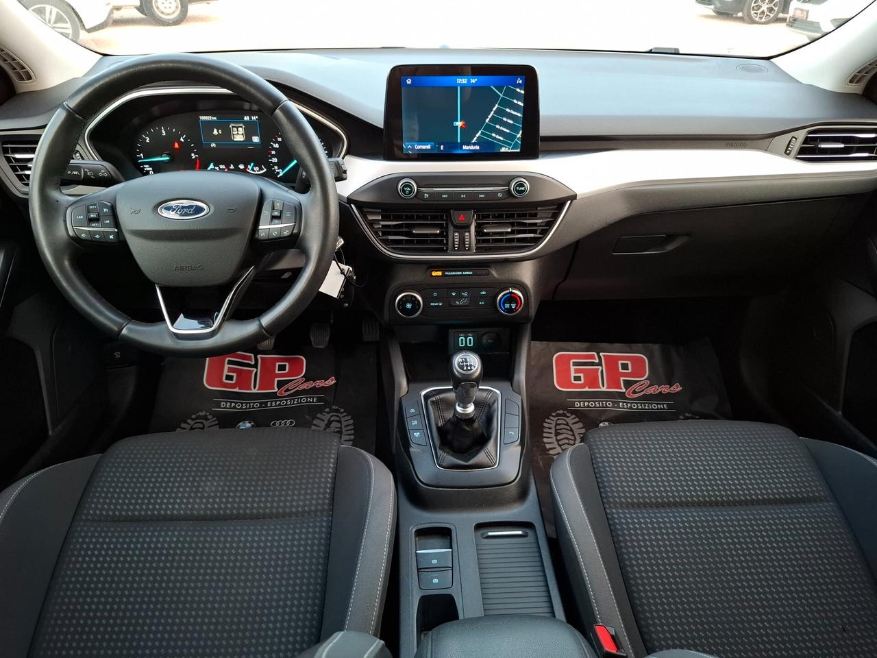 Ford Focus 1.5 EcoBlue TDCI SW *NAVY-TELECAMERA-RADAR*