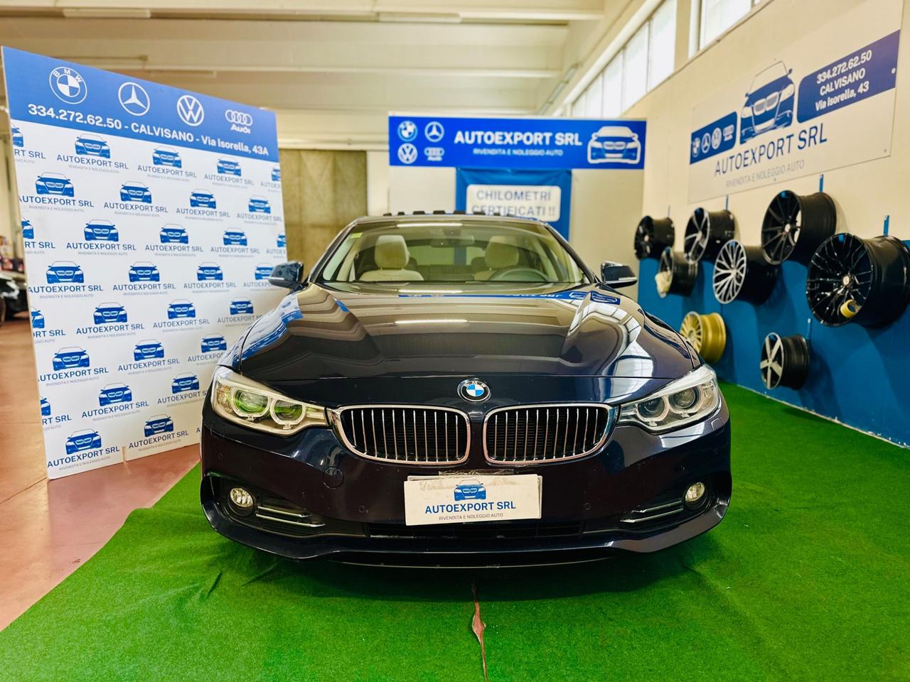 Bmw420d Coupé Luxury automatic/tetto/5porte/2017