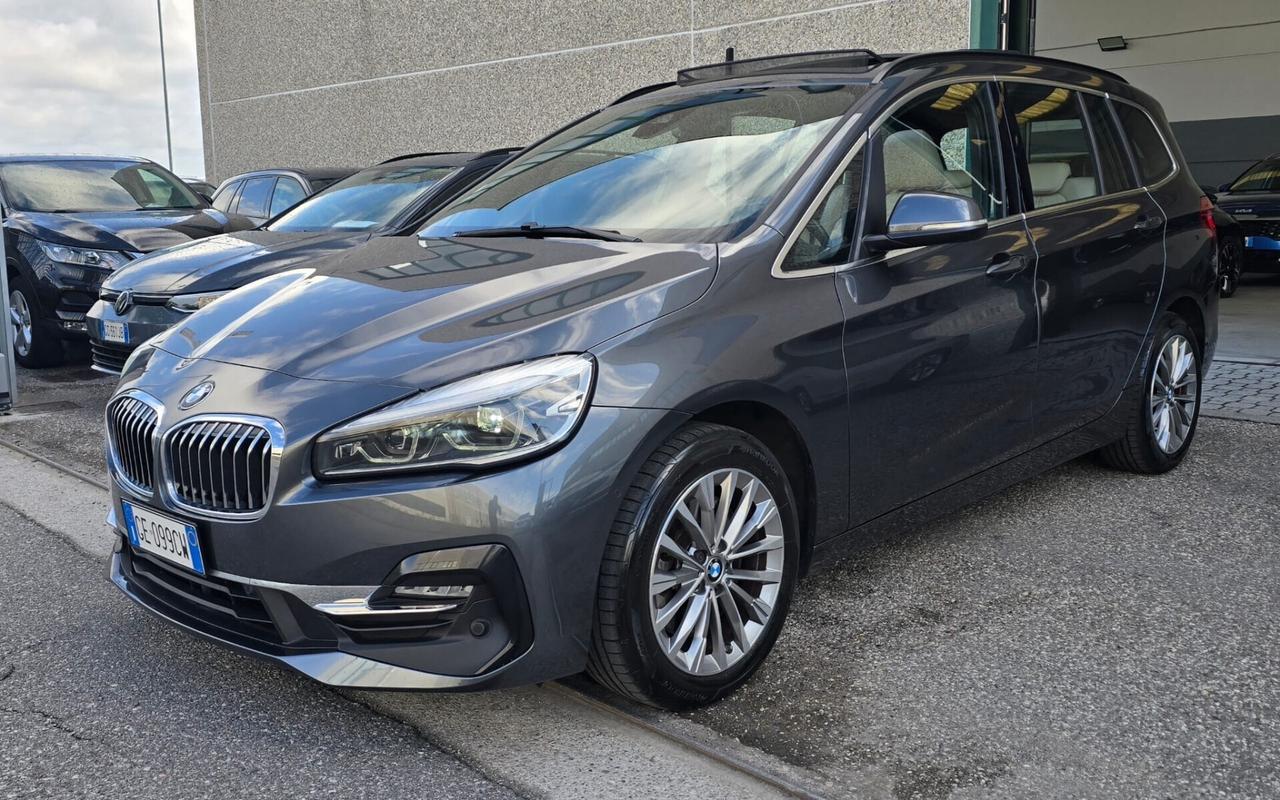 Bmw serie 2 Grand Tourer 218d xDrive Luxury aut. TETTO PELLE LED