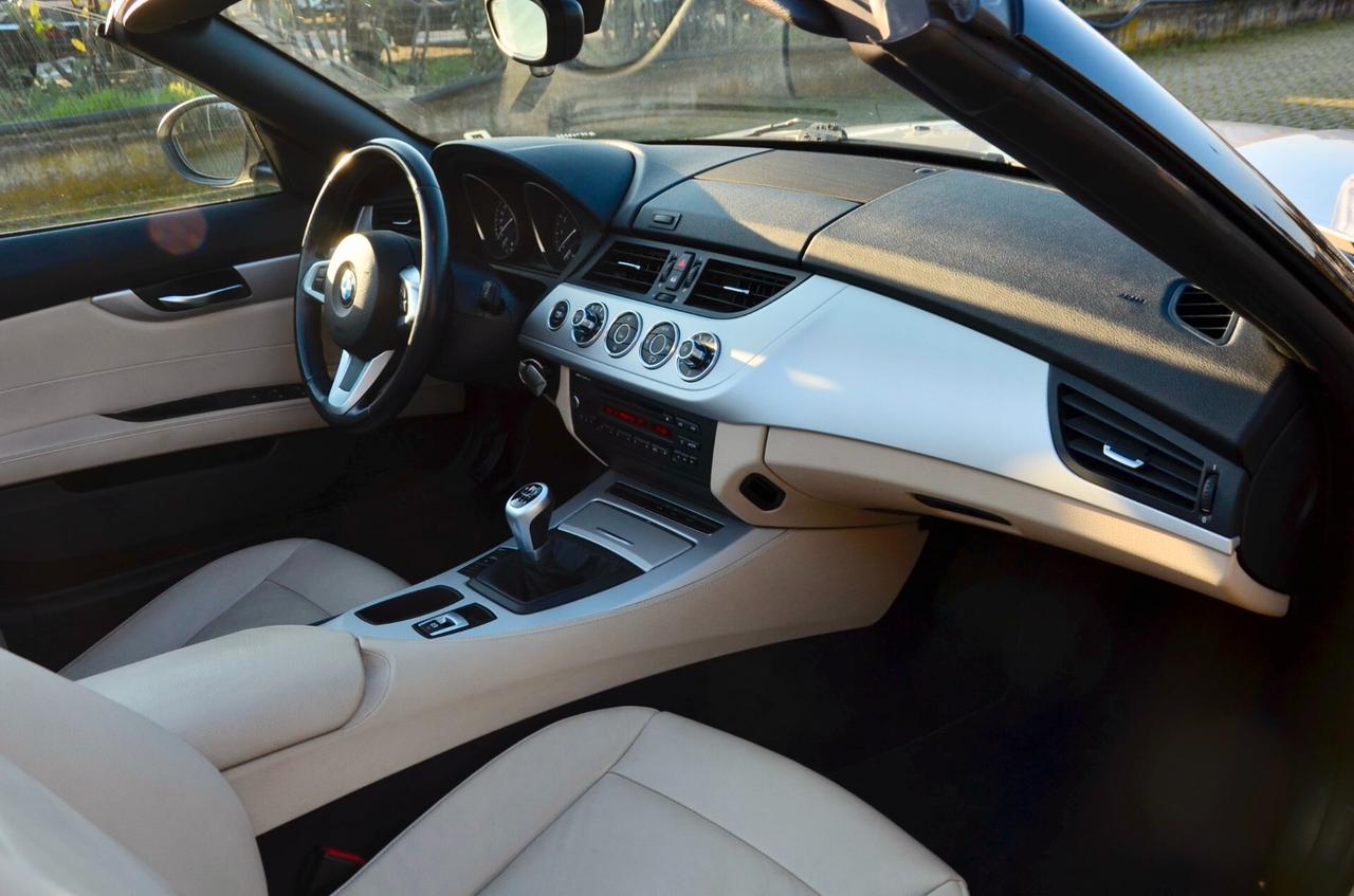 BMW Z4 SDRIVE20i 184cv MANUALE, UFF ITALIANA, SERVICE BMW, MSPORT, XENO, PELLE, 18", PERMUTE
