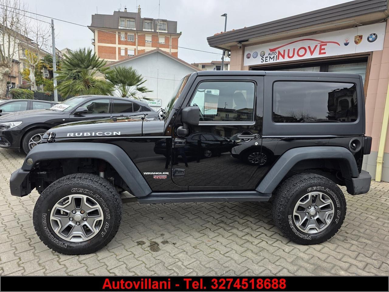 Jeep Wrangler 2.8 CRD 200cv Sahara - GANCIO TRAINO