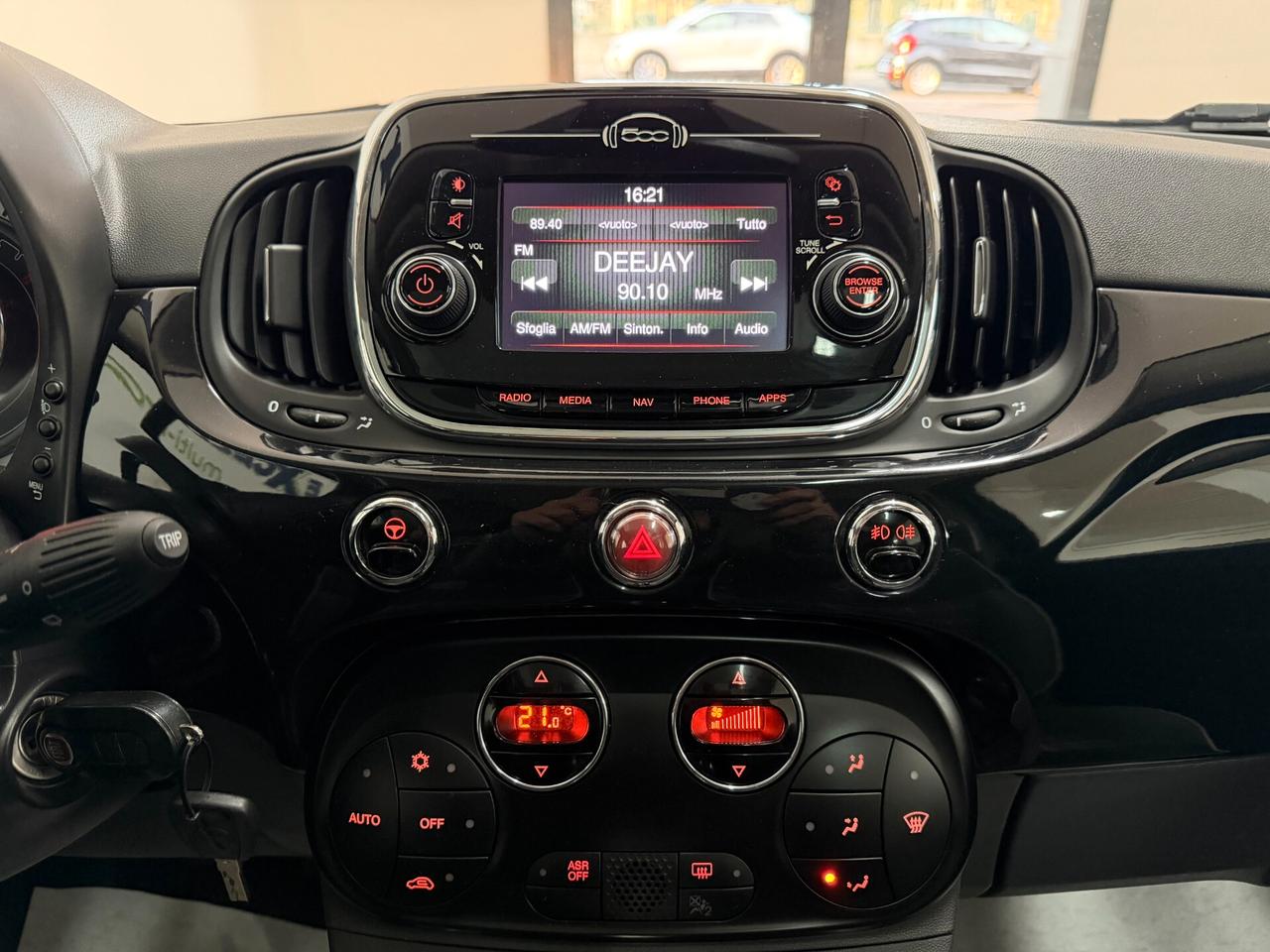 Fiat 500 1.2 Lounge 69cv CLIMAAUT/SENSORI/PELLE