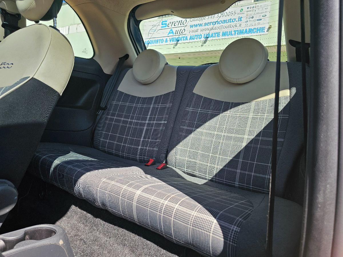 FIAT 500 1.2 BENZINA OK NEOPATENTATI GARANZIA 12 MESI