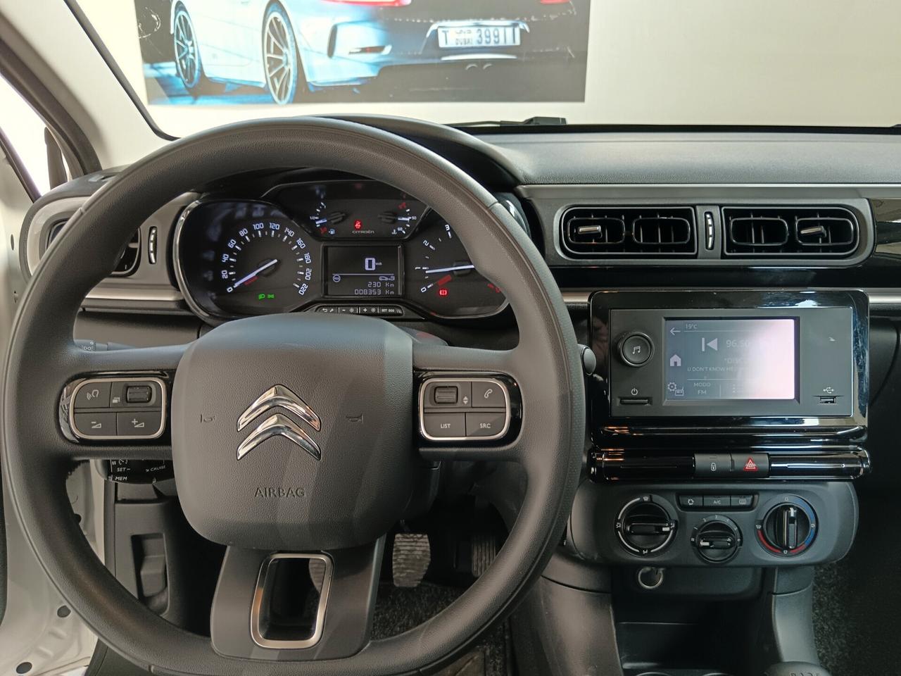 Citroen C3 BlueHDi 100 S&S Van Feel AUTOCARRO 4 POSTI PREZZO REALE