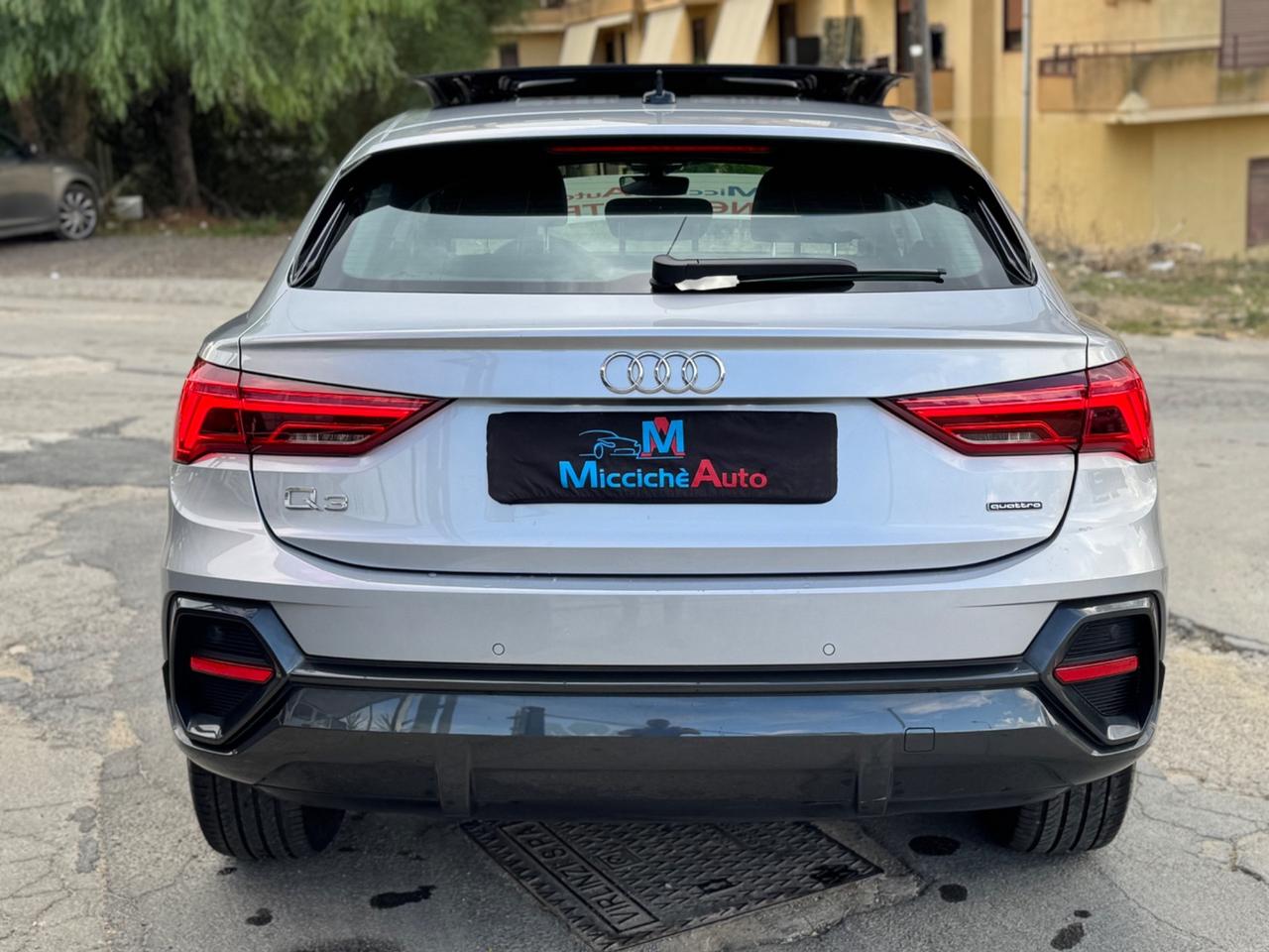 AUDI Q3 SPORTBACK 40 TDI 200 CV QUATTRO TETTO FULL IVA