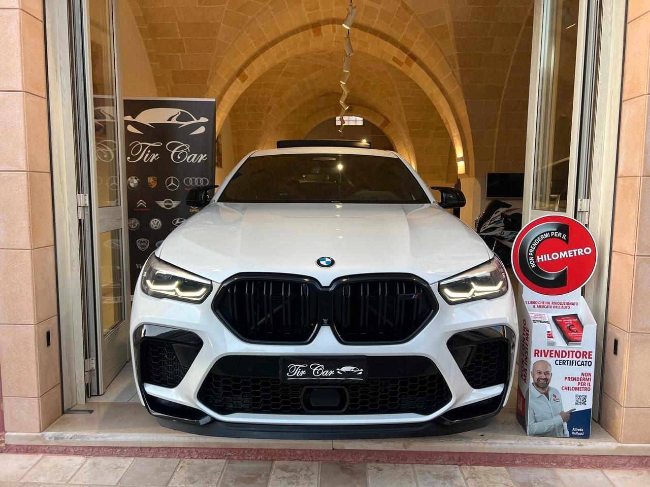 BMW X6 M-COMPETITION X-DRIVE 4.4 625CV TETTO PELLE NAVI CAM360° ANNO 2022