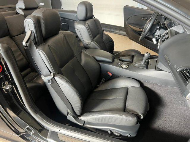 BMW 650 i Cabrio M6 PACK ! 1PROPRIETARIO ! TOTAL BLACK !