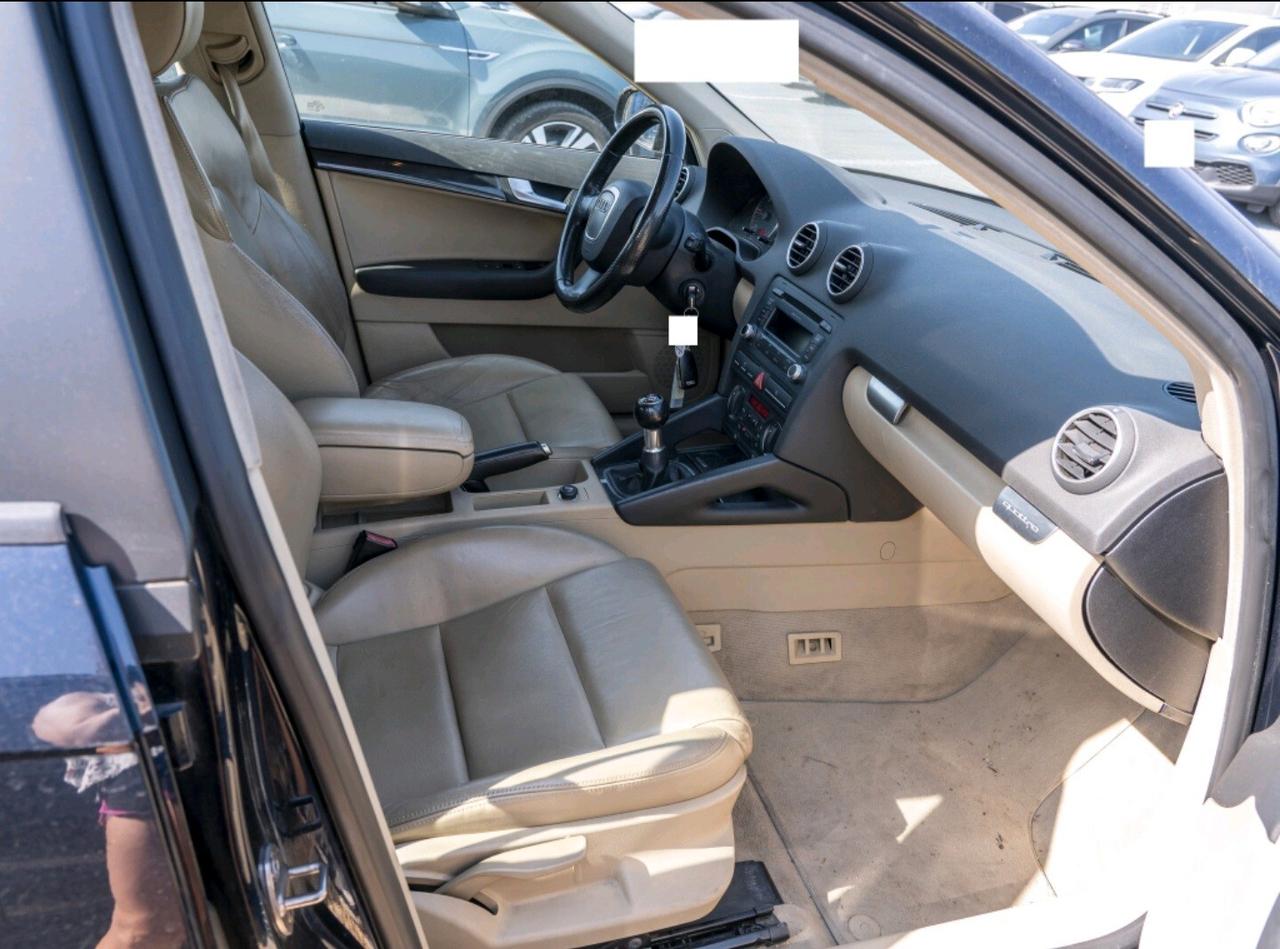 Audi A3 SPB 2.0 TDI 170 CV F.AP. quattro Ambition