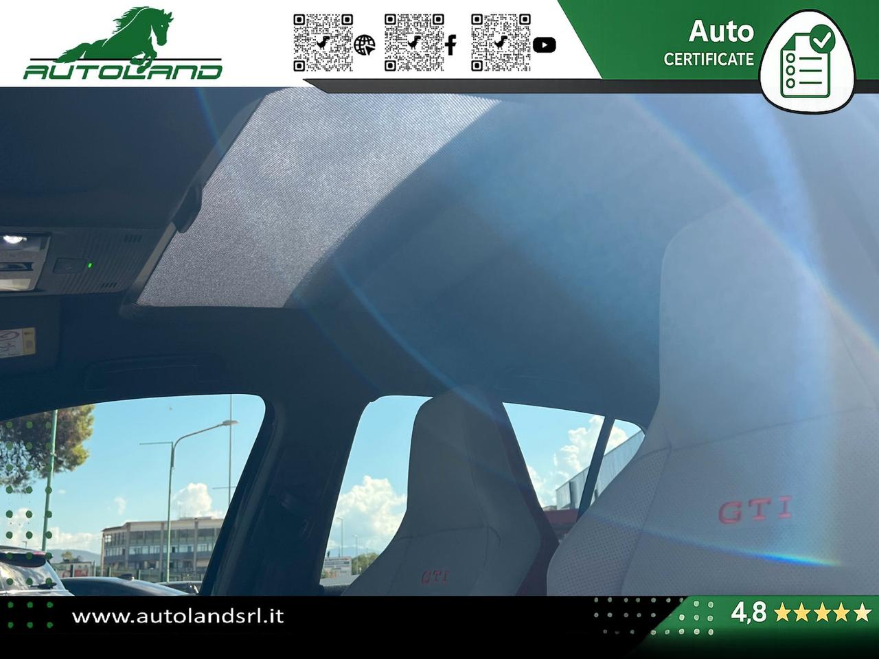 Volkswagen Golf 2.0 tsi GTI 265cv dsg TETTO - HEAD UP - PELLE - SEDILI VENTILATI