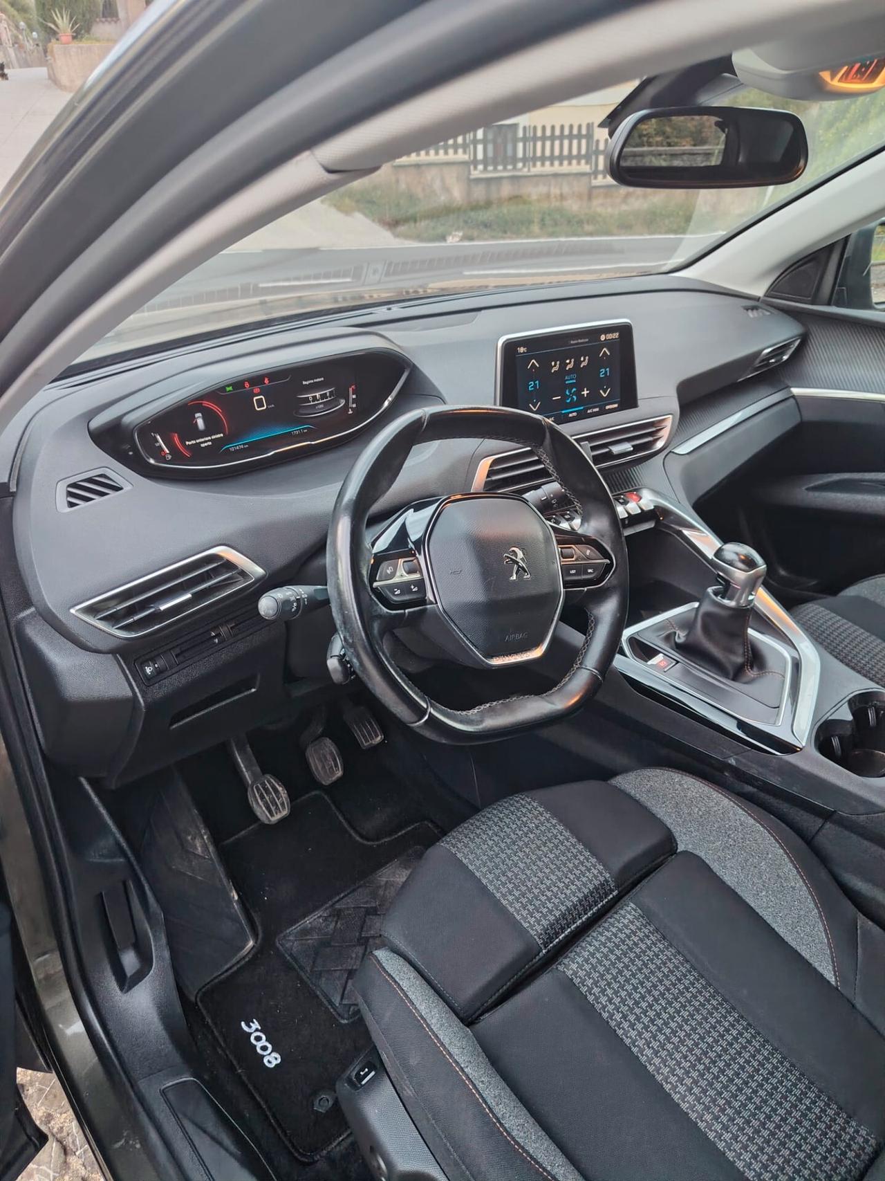 Peugeot 3008 BlueHDi 130 S&S Active-Aziendale-Iva Esposta-1Proprietario-Tagliandato