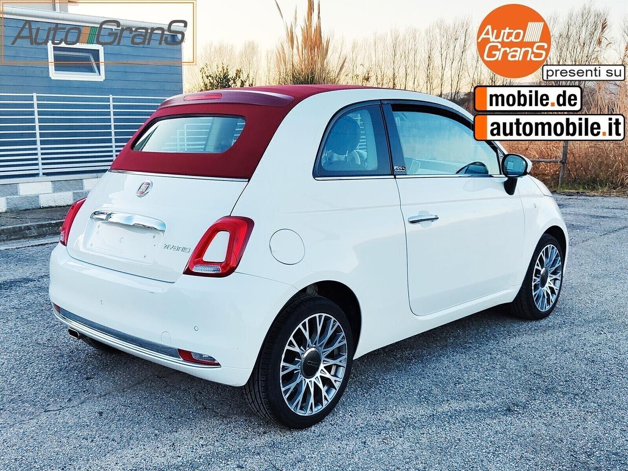 Fiat 500C 500 Hybrid 1.0 04/21 Bianco Cabrio