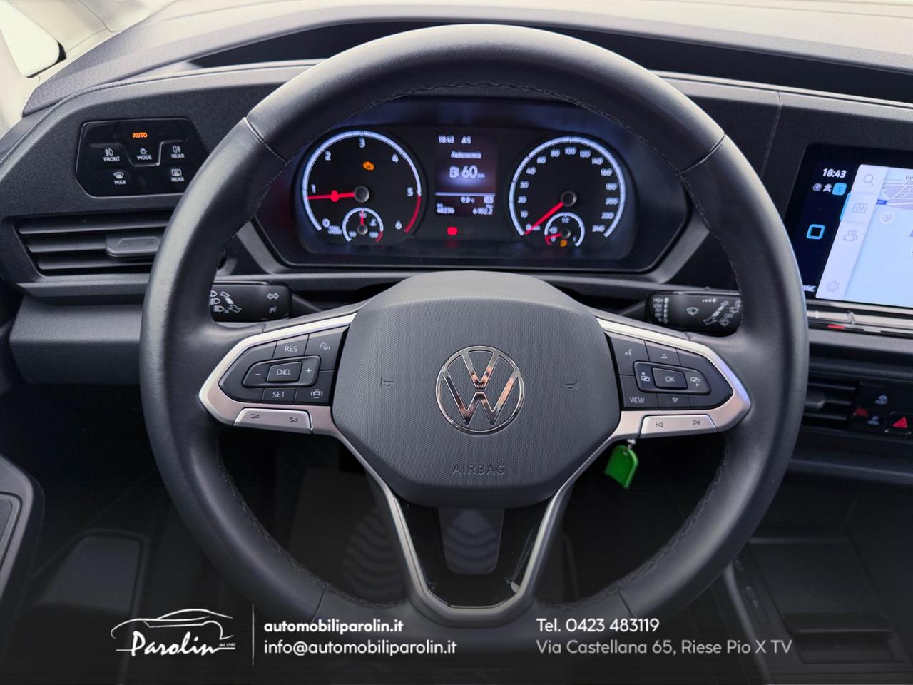 VOLKSWAGEN Caddy cargo 2.0 TDI Autocarro N1 5 Posti +IVA Space