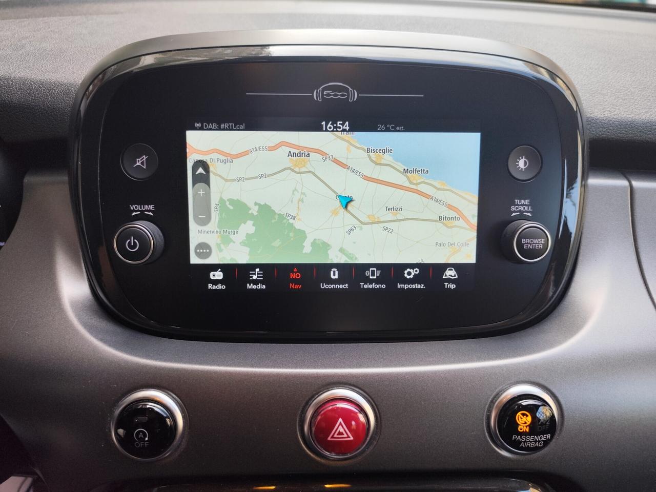 Fiat 500X 1.6 MultiJet 130cv SPORT NAVI