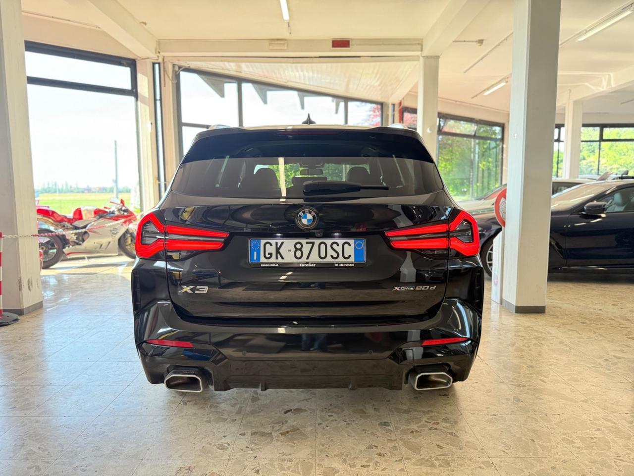 Bmw X3 xDrive20d 190CV 48V Msport 06/2022 EURO 6D