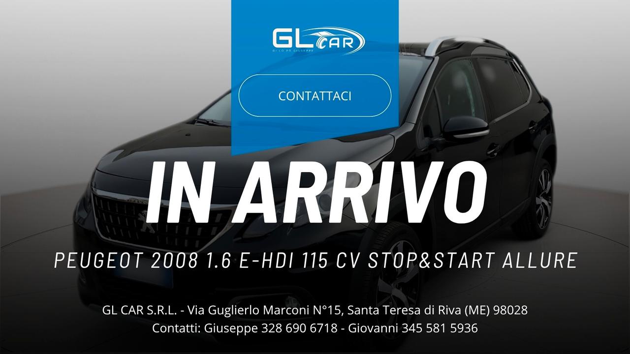 Peugeot 2008 1.6 e-HDi 115 CV Stop&Start Allure