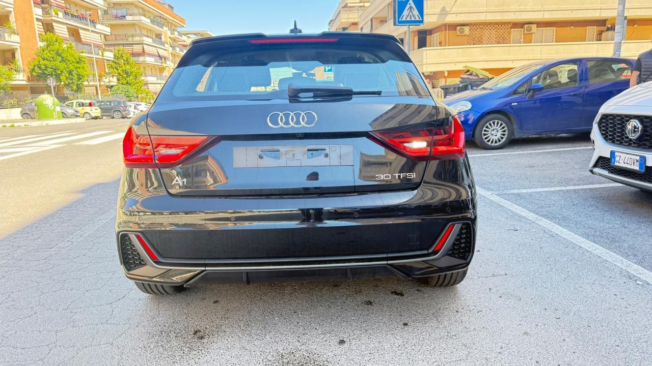 Audi A1 SPB 30 TFSI S tronic line edition LED NAVI KAMERA PDC BLUETOOTH CERCHI 17 CLIMA AUTOMATICO