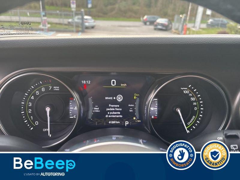 Jeep Wrangler UNLIMITED 2.0 ATX PHEV RUBICON 4XE AUTO