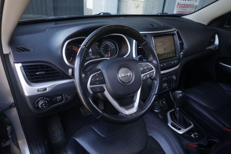 Jeep Cherokee Jeep Cherokee 2.2 Mjt II 200cv 4WD Autom. Limited Tetto Panoramico Unicoproprietario