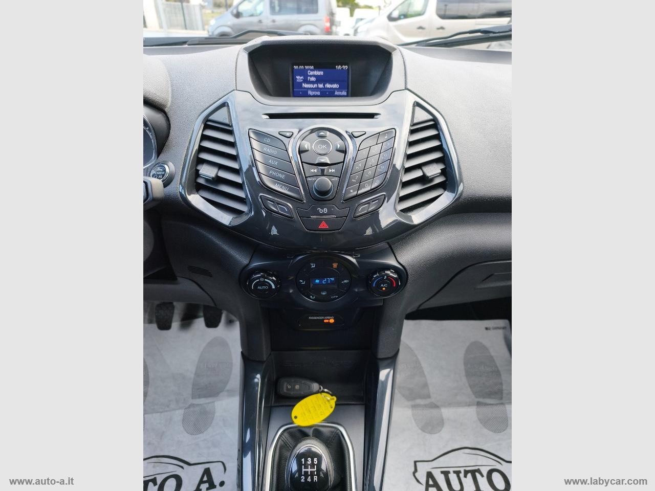 FORD EcoSport 1.5 TDCi 95 CV Titanium