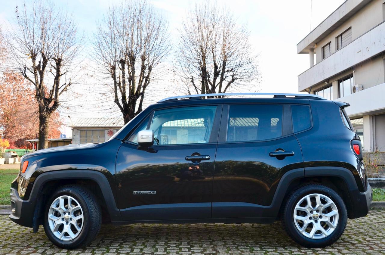 JEEP RENEGADE 1.6 MJT LIMITED FWD 120cv, UFF ITALIANA, EURO 6B, NAVI, PELLE, PERMUTE