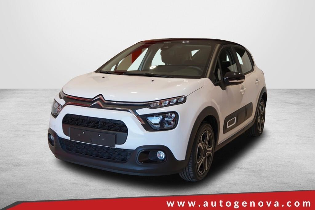 CITROEN C3 1.2 PURETECH 83CV SeS SHINE ( FARI LED - CRUISE - NAVI - MIRROR - SENSORI POST. - TELECAMERA POST. - TETTO BICOLORE )