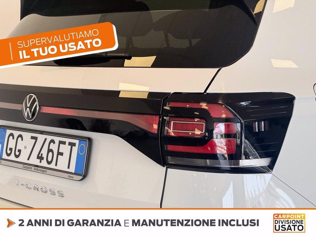 VOLKSWAGEN T-cross 1.0 tsi advanced 110cv dsg del 2021