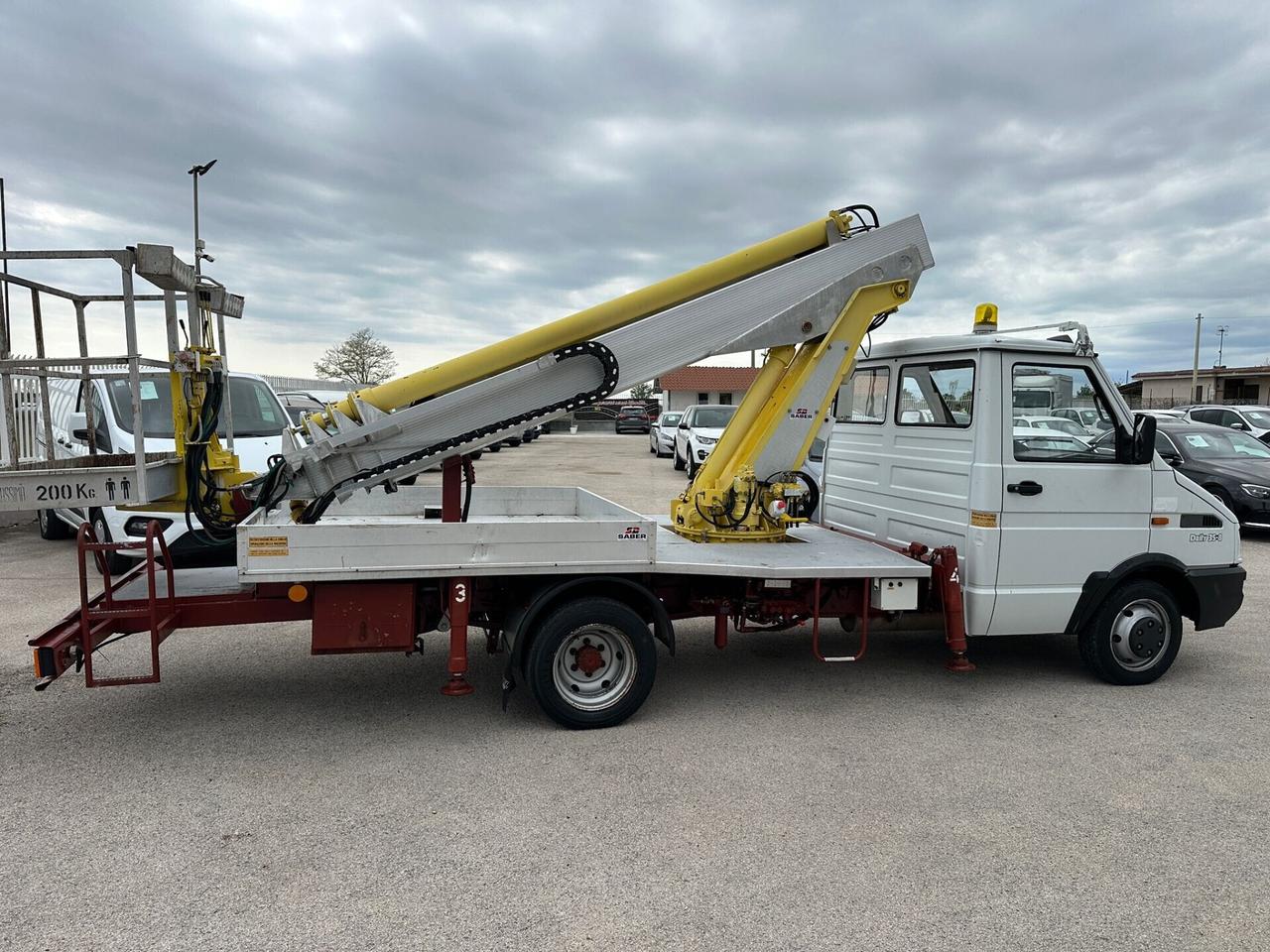 Fiat Daily 35.8 Piattaforma aerea SOLO 12 MILA KM