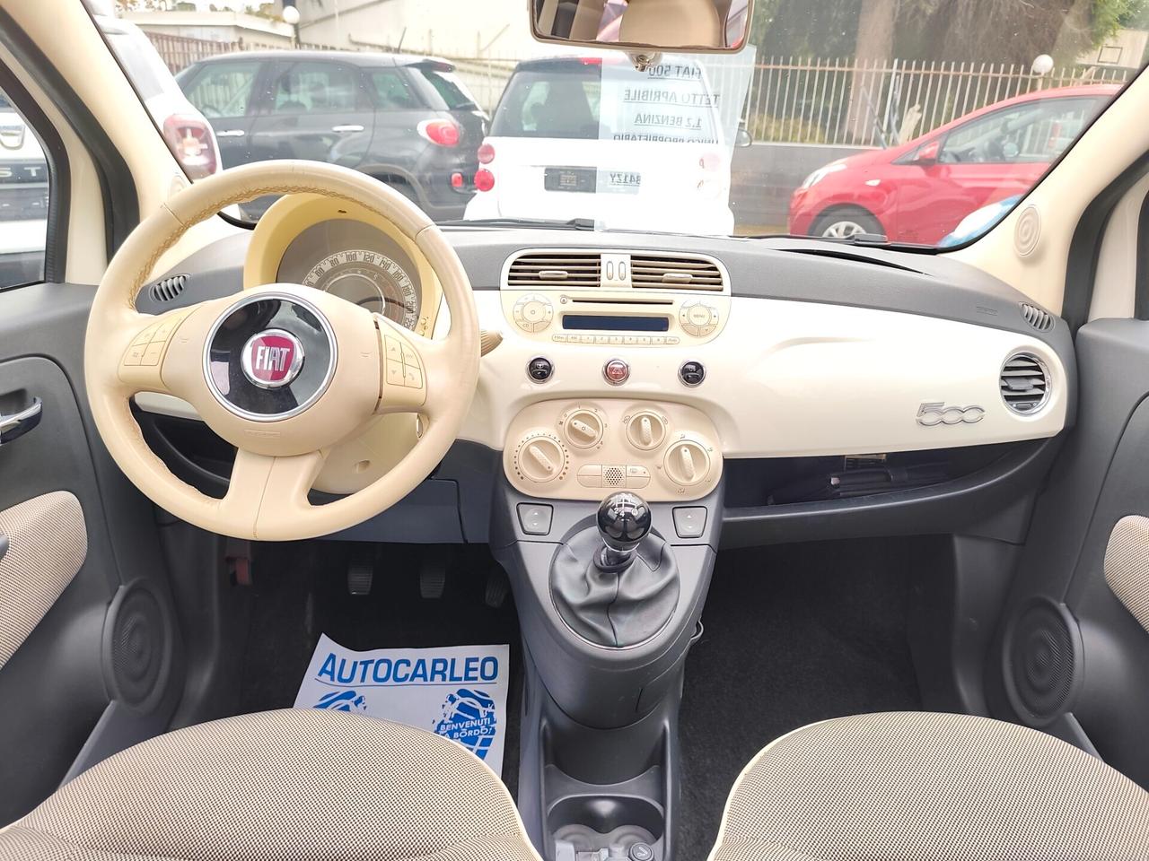 Fiat 500 1.2 BENZINA TETTO APRIBILE