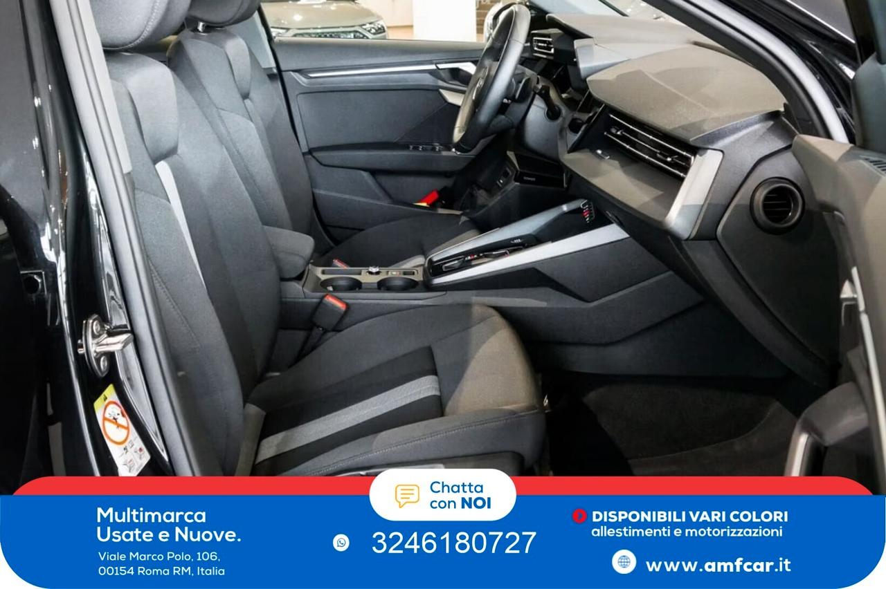 Audi A3 SPORTBACK 35 TFSI S-LINE S-TRON LED SONOS CAM