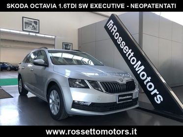 SKODA Octavia 1.6TDI WAGON EXECUTIVE - NEOPATENTATI