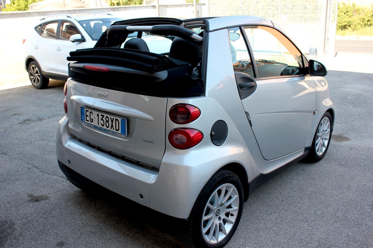 smart forTwo *PREZZO VERO* CABRIO 1.0 mhd 71cv CRONO TAGLIANDI MERCEDES SERVOSTERZO GARANZIA 12 MESI