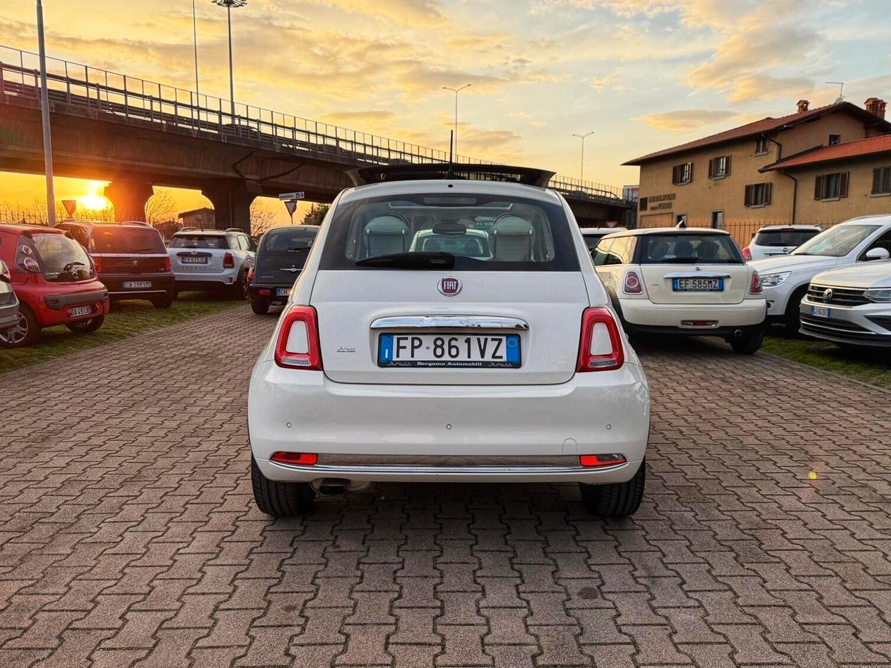 Fiat 500 1.2 Lounge AUTOMATICA TETTO PANORAMICO APRIBILE OK NEOPATENTATI