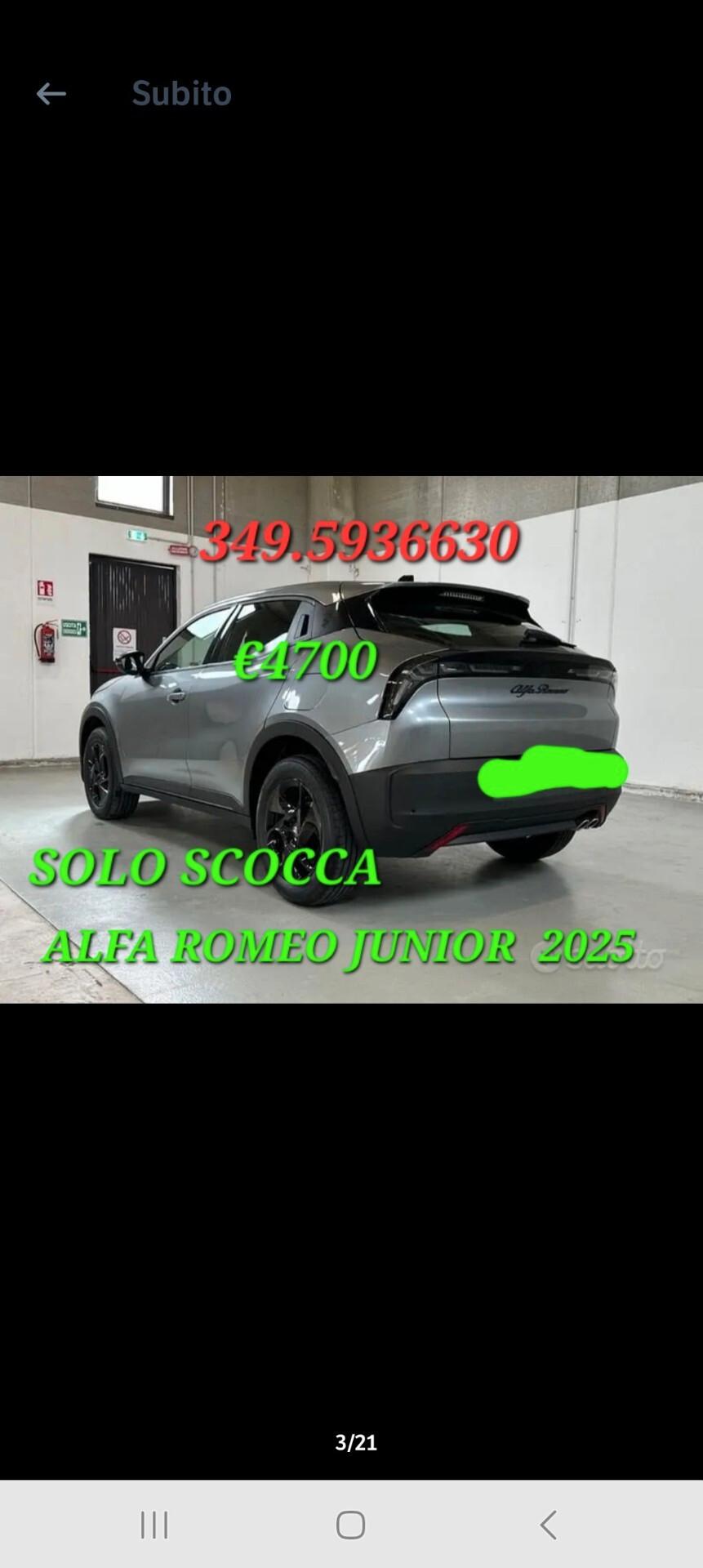 Alfa Romeo Junior incidentata sinistrata mondialcars 025