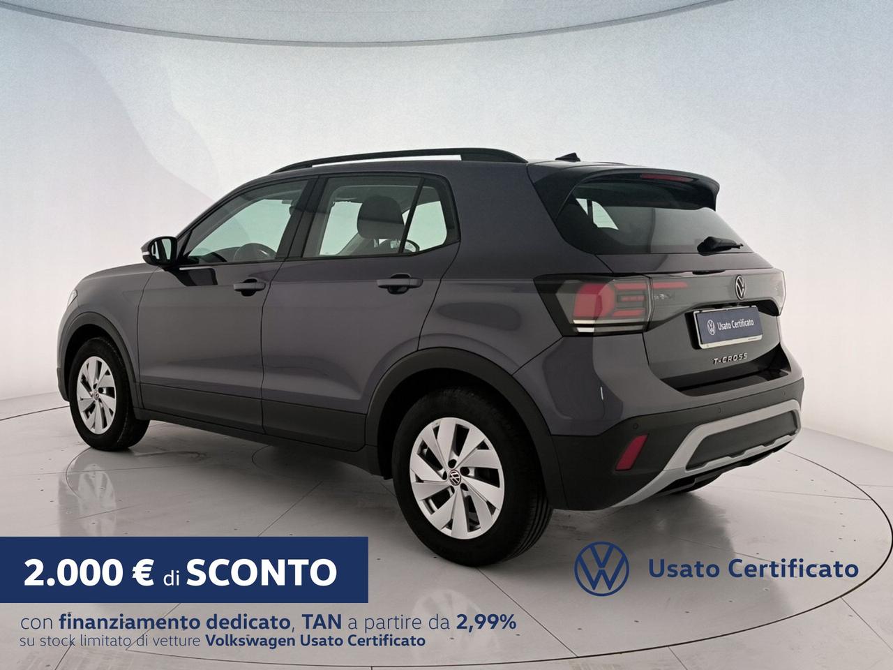 Volkswagen T-Cross 1.0 tsi life 95cv