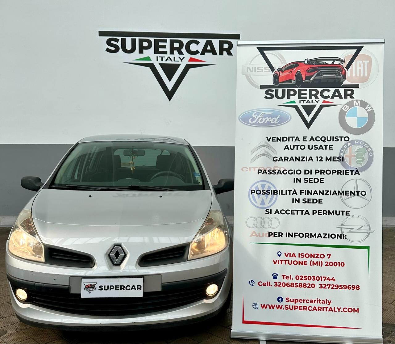 Renault Clio 1.2 Benz, Euro 4, si neop, garantita