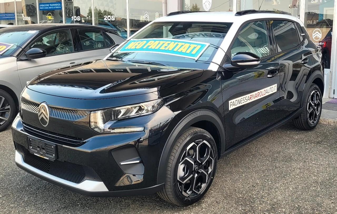 Citroen C3 MAX 100 CV NESSUN OBBLIGO FINANZIARIO