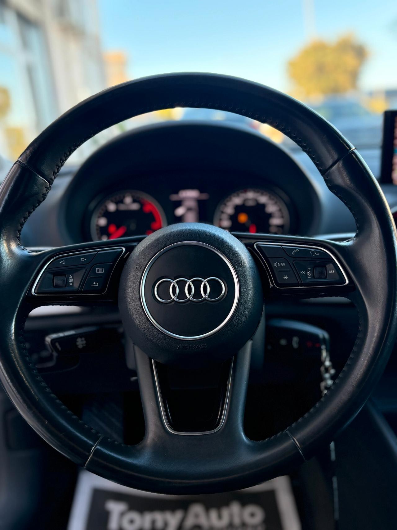 Audi A3 Sportback 30 1.6 tdi Sport 116cv s-tronic NAVI,FULL LED,ANDROID AUTO,SENS.PARCHEGGIO,BLUETOOTH,BLOCK