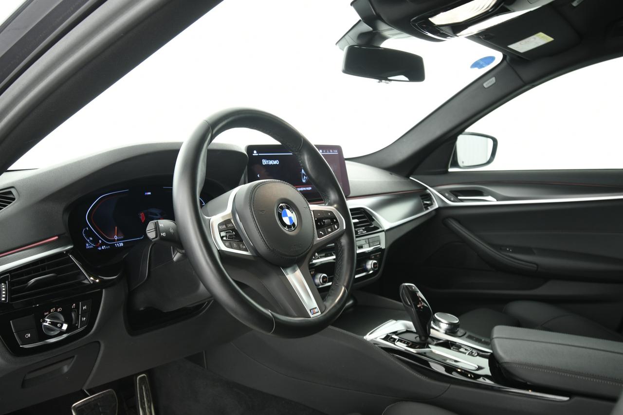 BMW 520d Touring mhev 48V xdrive Msport auto GANCIO TRAINO+CAMERA